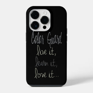 Coque Pour iPhone 14 Plus Color Guard Live It Learn It Love It Citation