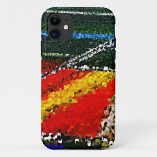 Coque iphone coloré de peinture de gisement de