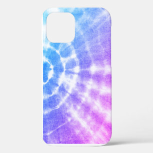 Coque iPhone 12 Coloré Tie Dye Coque-coque iphone Mate