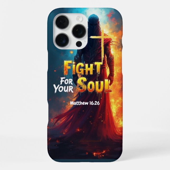 Coque iPhone Combattre (Verso)