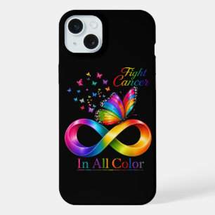 Coque iPhone 15 Plus combattre le cancer dans toutes les couleurs papil