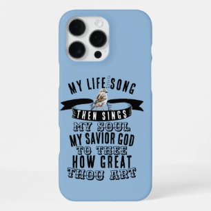 Coque iPhone 16 Pro Max Comme Tu Es Génial Hymne Mignonne Oiseau Du Bruant