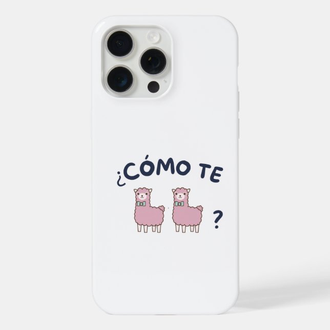 Coque iPhone Comment tu t'appelles (Verso)