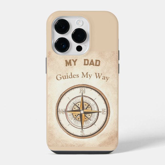 Coque iPhone Compas (Verso)