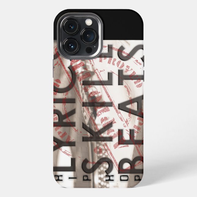COQUE iPhone COMPÉTENCE DE PAROLES BEATS  (Verso)