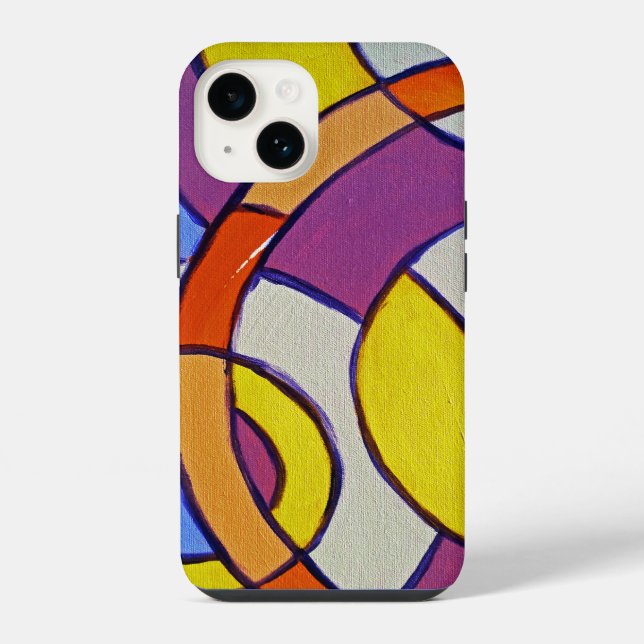 Coque iPhone Composition #14 par Michael Moffa (Verso)
