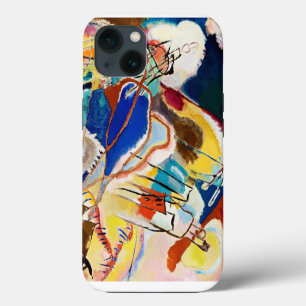 Etui iPhone 13 Composition abstraite de Kandinsky Art abstrait