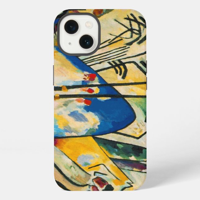 Coque iPhone Composition IV de Wassily Kandinsky (Verso)