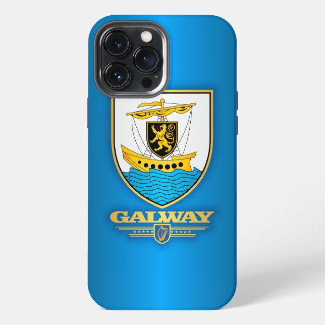 Coque iPhone Comté de Galway (Verso)
