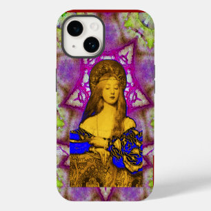 COQUE POUR iPhone 14 CONCEPTEUR DE COSTUME DE VANITY BEAUTY FASHION