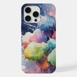 Coque iPhone 15 Pro Max Conception aquarelle unique – Parfait pour un cade
