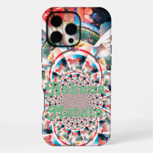Coque iPhone 16 Pro Max Conception artistique de motif d'impression africa