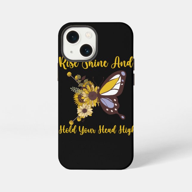 Coque iPhone conception bébé rétro boho (Verso)