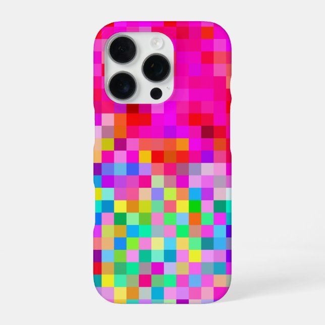 Coque iPhone Conception Colorée Brillante (Verso)