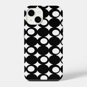Coque Pour iPhone 14 Conception de boule noire mod chez Emporio Moffa