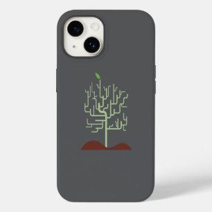 Coque Pour iPhone 14 Conception de croissance métamorphose symbolique