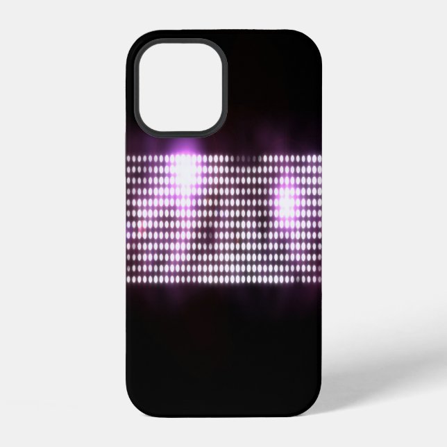 Coque iPhone Conception de fond abstrait glamour. (Verso)