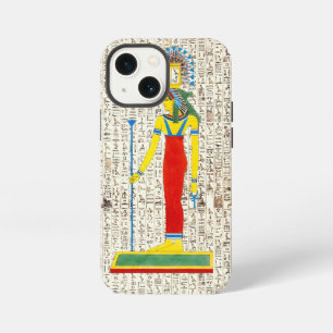 Etui iPhone 13 Mini Conception de hiéroglyphes de pharaon égyptien ant