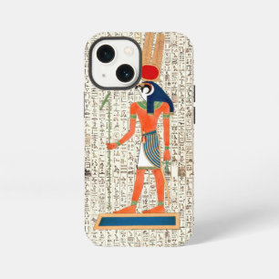 Etui iPhone 13 Mini Conception de hiéroglyphes du dieu égyptien antiqu