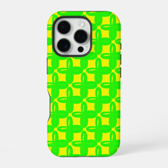 Coque iPhone Conception de motif lumineux (Verso)