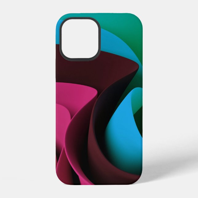 Coque iPhone Conception de mouvement Rave Flow (Verso)