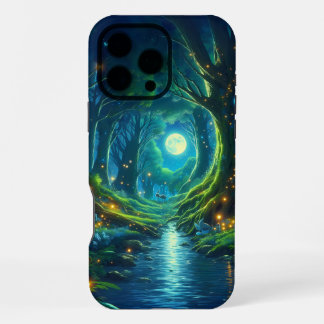 Coque iPhone 16 Pro Max Conception de paysage ensoleillé serein