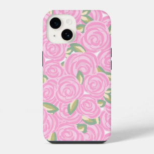 Coque Pour iPhone 14 Conception de rose antique romantique