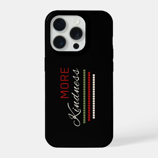 Coque iPhone Conception de texte positive (Verso)