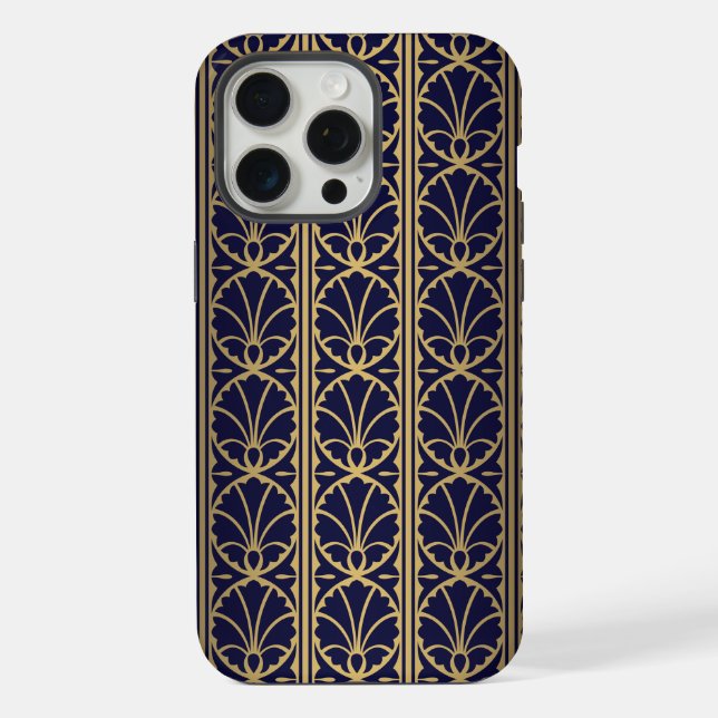 Coque iPhone Conception de textile luxueuse inspirée de l'Art D (Verso)