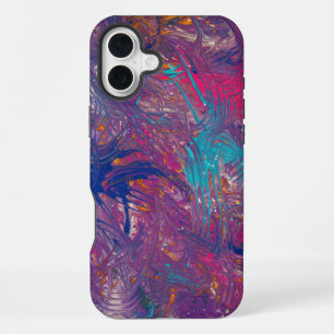 Coque iPhone 16 Plus Conception de vortex des couleurs