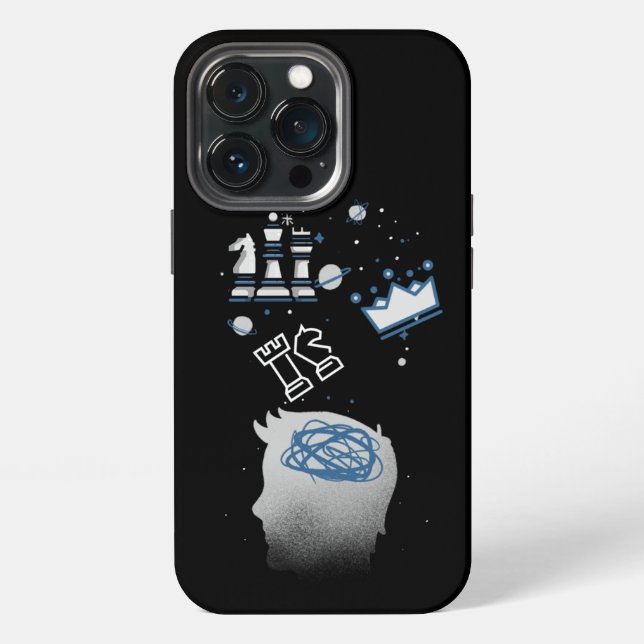 Coque iPhone Conception des échecs (Dos)