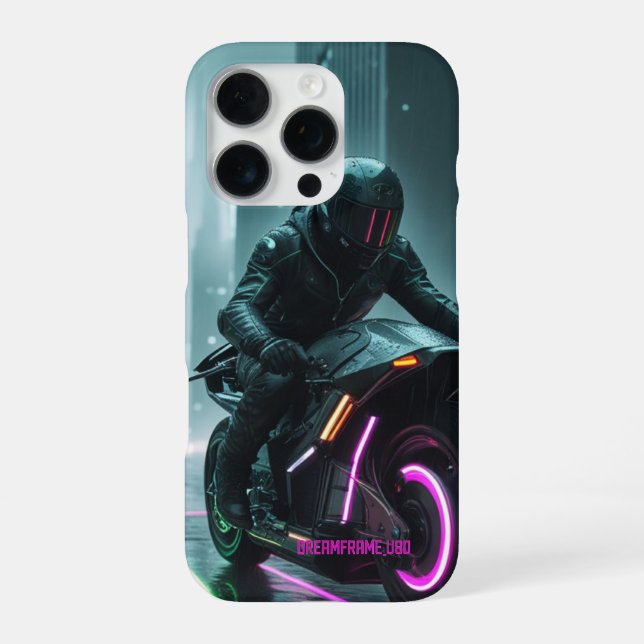 Coque iPhone Conception d'esthétique rétro / Cyberpunk (Verso)