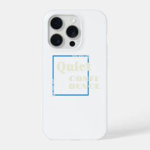 Coque iPhone 15 Pro Conception d'iPhones à la confiance discrète migno