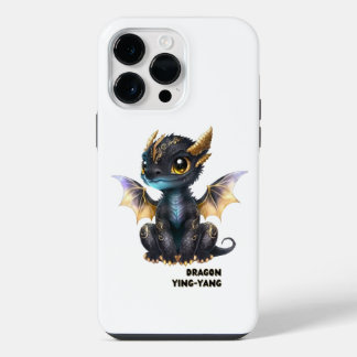 Coque Pour Pour iPhone 14 Pro Max Conception Dragon Noir
