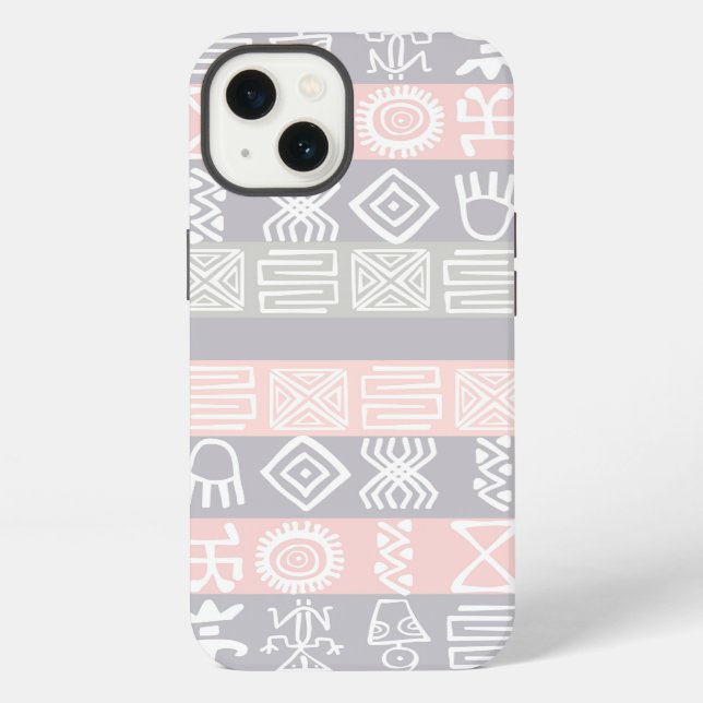 Coque iPhone Conception Ethnique Africaine (Verso)