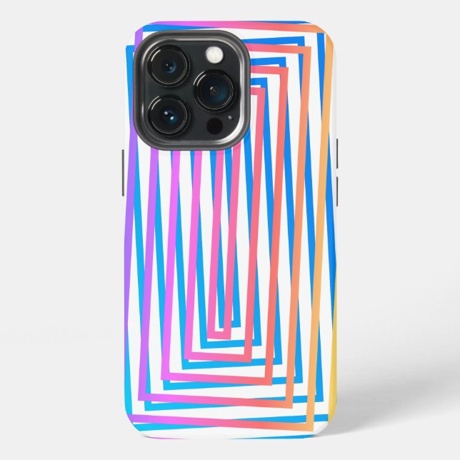 Coque iPhone Conception graphique fantaisiste  (Dos)