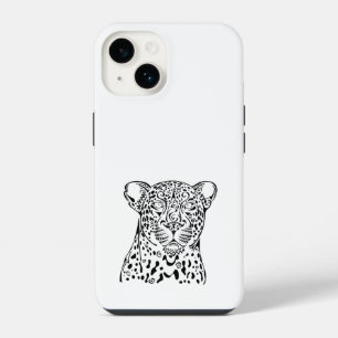 Coque Pour iPhone 14 Conception Léopard "Hosana”