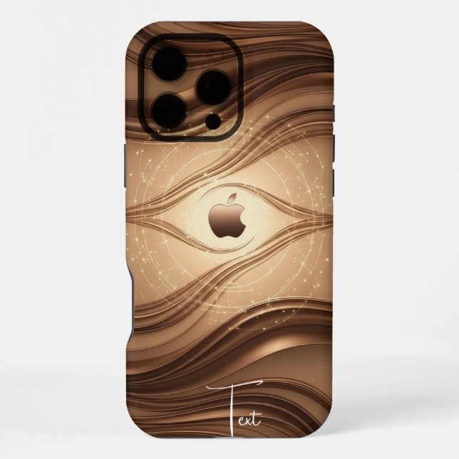 Coque iPhone Conception Neuro•Dune de Dune de Désert Personnali (Verso)