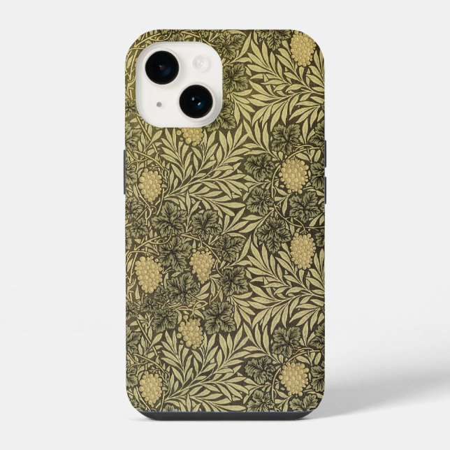 Coque iPhone Conception William Morris #12 (Verso)