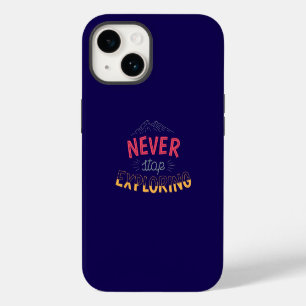 Coque Pour iPhone 14 Conceptions Graphiques pour Explorateurs et Voyage
