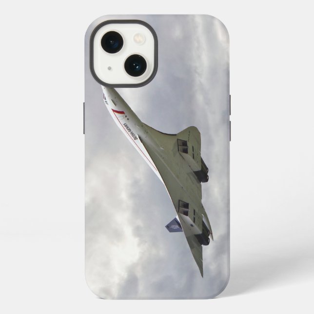 Coque iPhone Concorde - Coque-coque iphone de course haute vite (Verso)