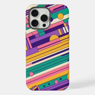 Coque iPhone 15 Pro Max Conçu dans un style rétro des années 80/90 cool et