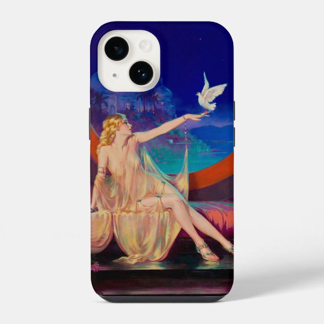 Coque iPhone Concubine de Sultana le sultan arabe 1925 (Verso)
