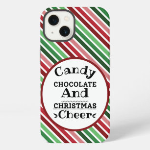 Etui iPhone 13 Confiserie Chocolat et Joie de Noël