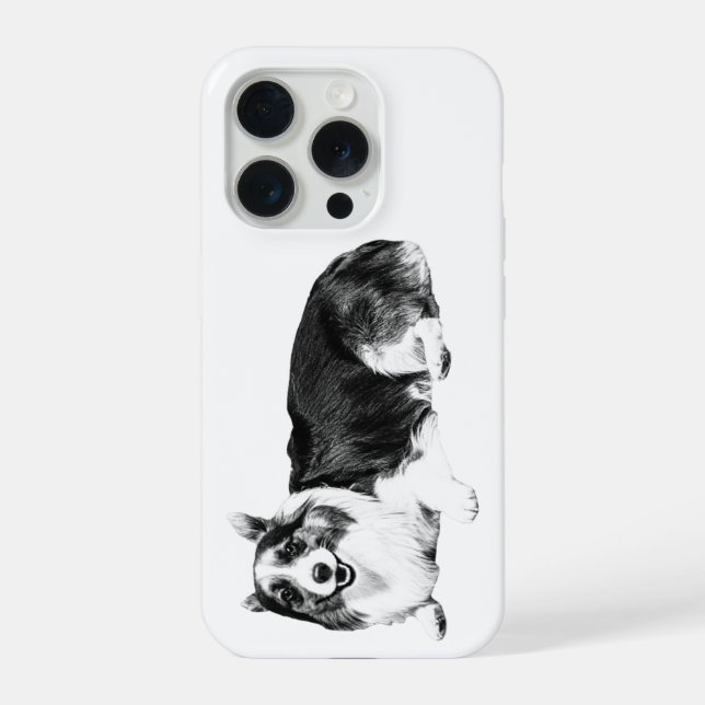 Coque iPhone Confort Proche Corgi (Verso)
