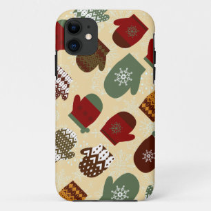 Coque iphone confortable de mitaines d'hiver de