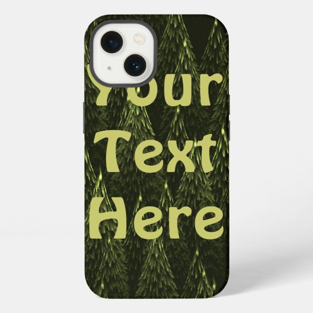 Coque iPhone Conifères (Verso)