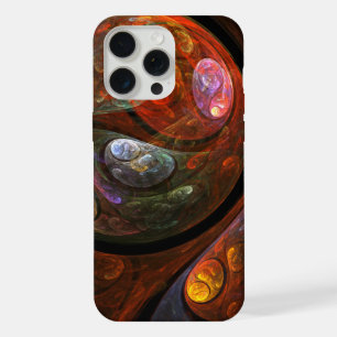 Coque iPhone 15 Pro Max Connexion fluide Art Abstrait