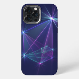 Etui iPhone 13 Pro Max Constellation, art fractal abstrait de fantaisie
