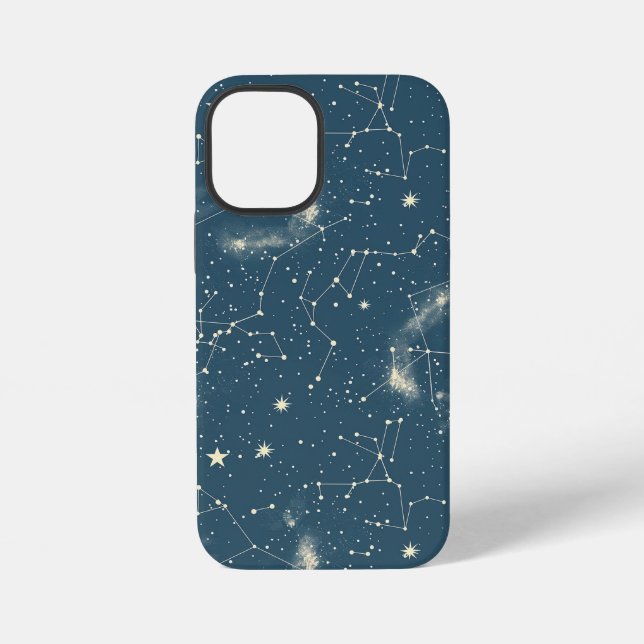Coque iPhone Constellation céleste - Nuit étoilée (1) (Verso)